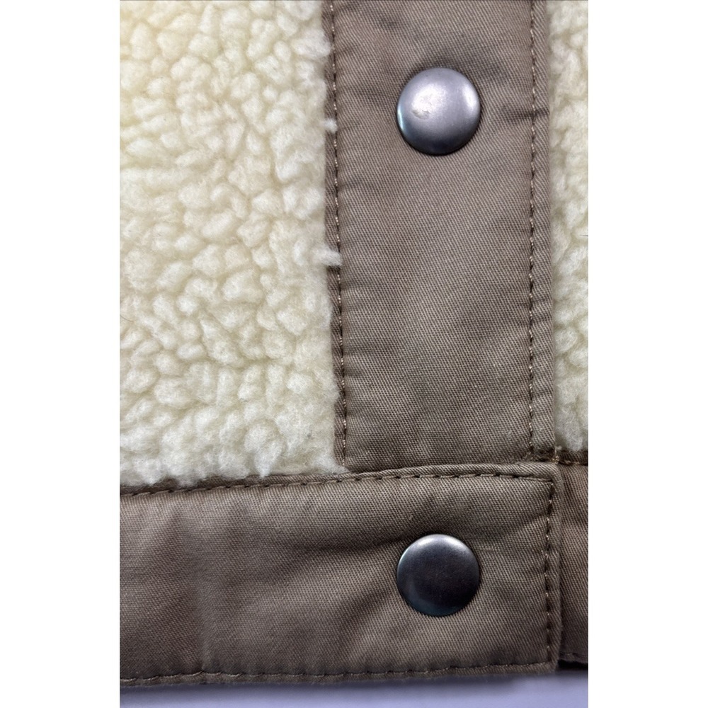 Madewell Cream Sherpa Jacket - Picture 8 of 16